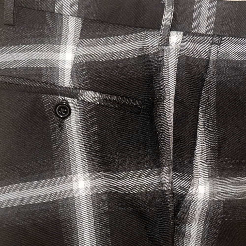 Topman Men’s Check Suit/Dress Pants: Size 32R (32x32) - Picture 5 of 13